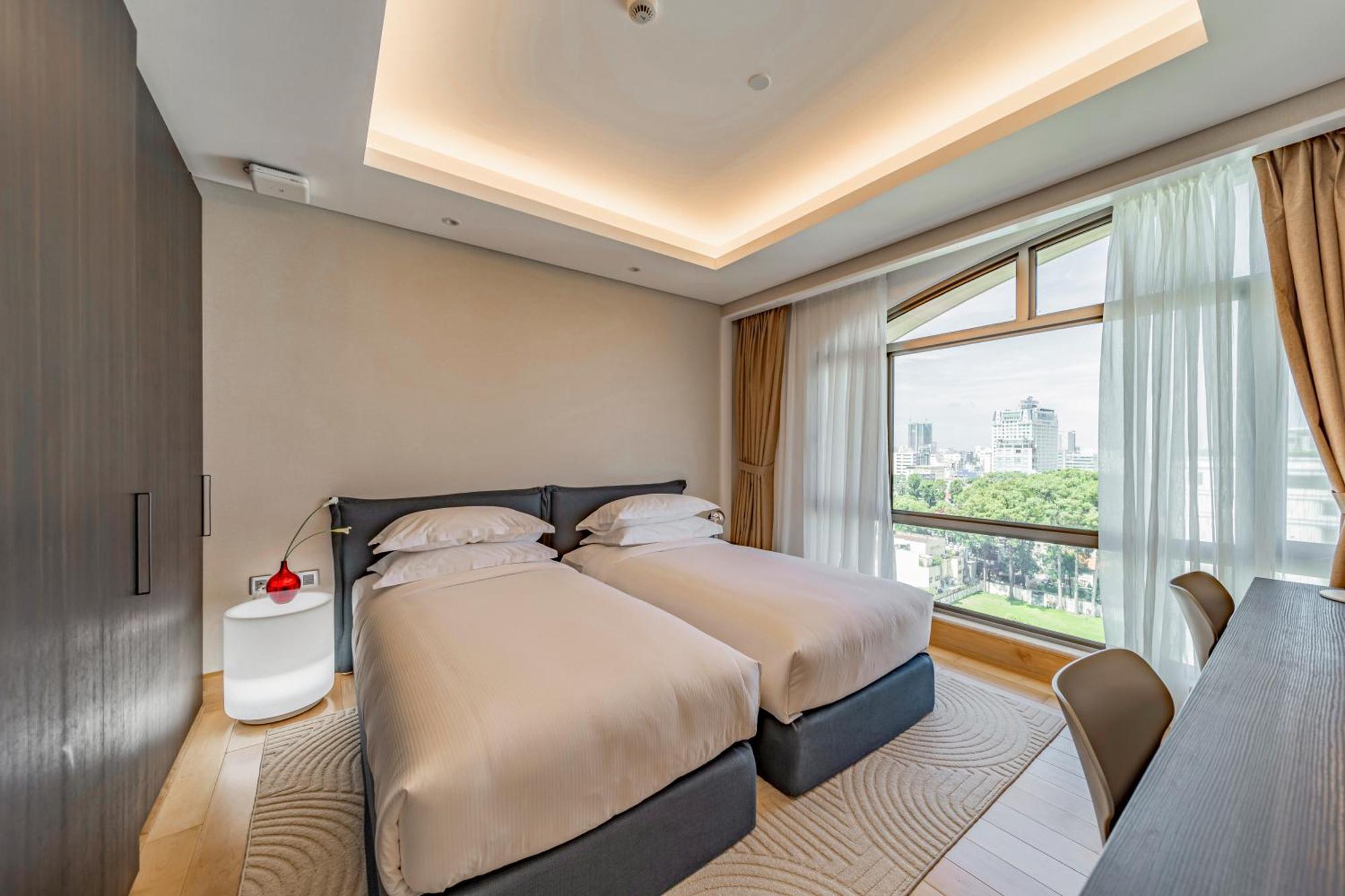 Sherwood Suites Ho-Chi-Minh-Stadt Exterior foto